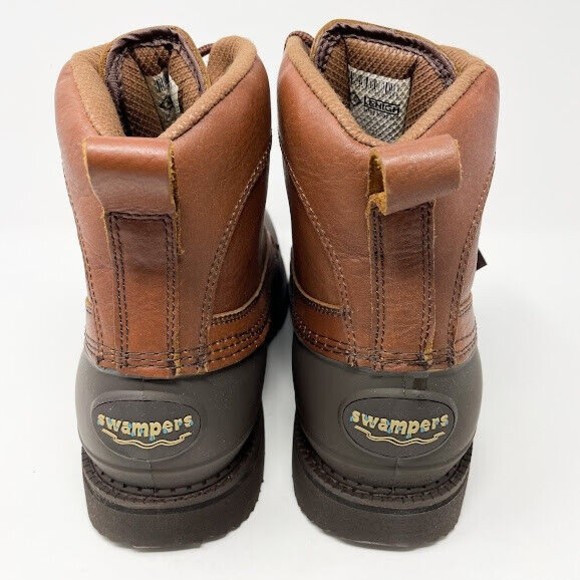 Lehigh Safety Shoes Swampers Unisex 6" Steel Toe Waterproof Work Boots Sz 13 NEW - Picture 4 of 10